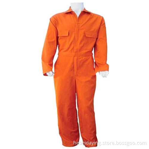 Flame-retardant Clothes, Made of 100% Cotton, Various Sizes are Available